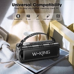 【新品未使用】Bluetoothスピーカー 30Wポータブルワイヤレススピーカー 防水の画像