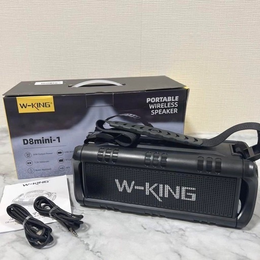 【新品未使用】Bluetoothスピーカー 30Wポータブルワイヤレススピーカー 防水
