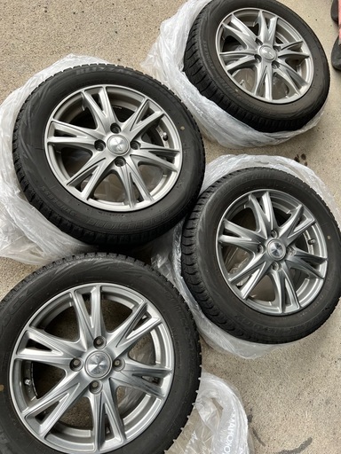 155/65R14スタッドレスタイヤホイール4本セット