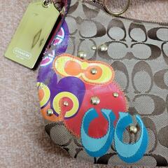 COACH コーチ ミニハンドバッグ 2点セットの画像