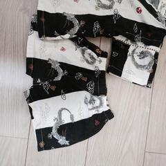美品 甚平夏服 キッズ服  80シリーズ 龍の絵柄、和風 パジャマにもの画像