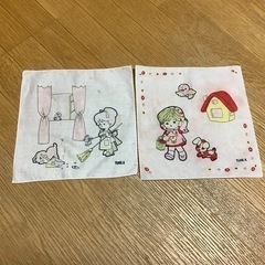 昭和レトロ　ハンカチ　キャラクター　シンデレラ　ポパイ　TUNE.K 11枚の画像