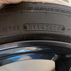 ②　RZ34 フェアレディZ　純正ホイール+タイヤセット　19インチ　フロント9.5J+40の画像