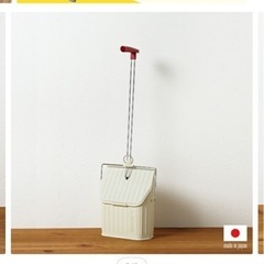 SCHALTEN シャルテン ロングダストパン｜フタ付きちりとり＆ほうきセットの画像
