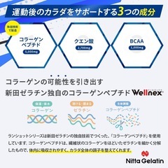 ランショット (シトラス味 / 120g×4本) ランナーの走りを支えるリカバリードリンクの画像