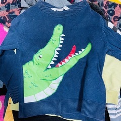 .	1～3歳用 男の子服セット（トップス11枚＋ズボン12枚）の画像