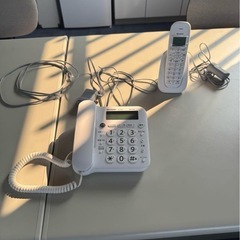 （決まりました）固定電話機　シャープ　JD-G33