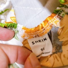 SHEIN 夏 ワンピース ロンパース 3枚セット 女の子 ベビーの画像