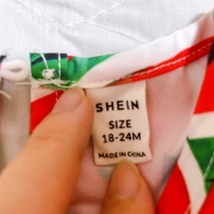 SHEIN 夏 ワンピース ロンパース 3枚セット 女の子 ベビーの画像