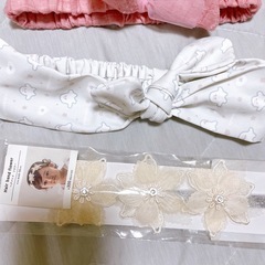 赤ちゃん ベビー ヘアバンド 4つセットの画像
