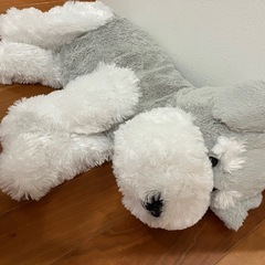 BIG ぬいぐるみ　犬　シュナウザーの画像