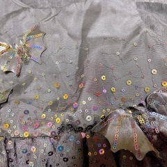 90cm 新品 H&M ハロウィン 女の子 仮装 コウモリドレスの画像