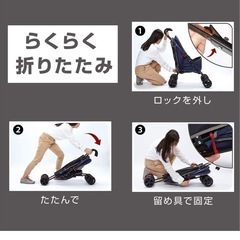 小型犬用バギー　折りたたみ　乳母車の画像