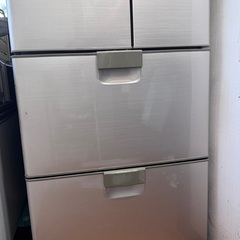 【値下げ中。8/2〜引渡可丨動作OK】SHARP 380L冷蔵庫 SJ-KW38R-S 2009年製の画像
