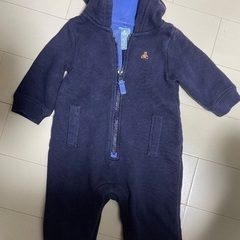 ロンパース5着セット 60〜86cm（プチバトー＆GAP）の画像