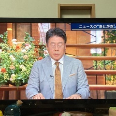 【TOSHIBA】42型テレビの画像