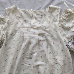 アクシーズファム　axes femme チュニック　ブラウス　花柄　Mサイズの画像