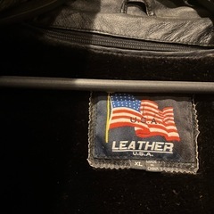 アメリカン革ジャンパー　値下げの画像