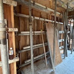 型枠解体🔨の画像