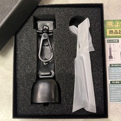 熊よけ鈴とホイッスルのセット【新品・未使用】の画像