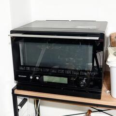 オーブン電子レンジ　RE-WF232-B　シャープ　ブラック