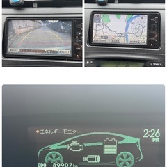 平成23年トヨタプリウス9万キロナビ/テレビ\バックカメラ/ETCの画像