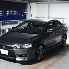 車検R9 ギャランフォルティス RAYSホイール ROCKFORDサウンドの画像