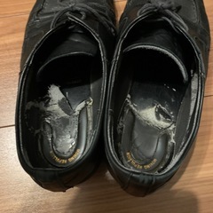 REGAL リーガル シューズ ブラック ゴアテックス　25.5の画像