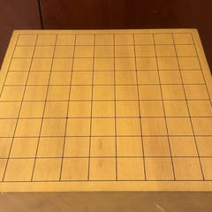 将棋盤　柾目　厚さ17.5cm 脚付き　ヘソあり　桐製カバー付き　柾目　天然木製足付将棋盤の画像