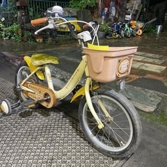 【5361】幼児車　16インチ　プーさん5,500円（税込）の画像