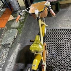 【5361】幼児車　16インチ　プーさん5,500円（税込）の画像