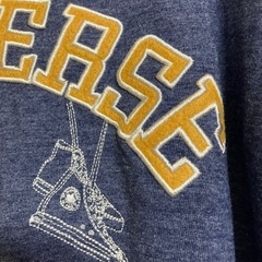 CONVERSE ネイビー Tシャツ刺繍ロゴ　サイズ160の画像