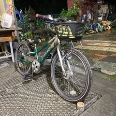 【3556】子供車　22インチ　8,300円（防犯・税込）の画像