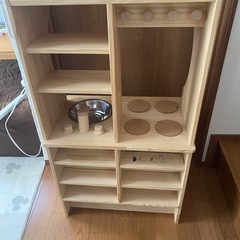 おままごと　キッチン　木製の画像