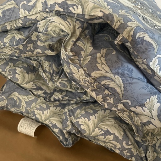 ナイスデイ　掛け布団 　合繊掛布団　 シングルサイズ　150 X 210cm ブルー