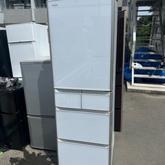 【激安】HITACHI 日立　5ドア　ファミリー冷蔵庫の画像