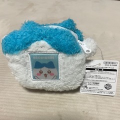 【7月まで】ハチワレ ふわふわミニキャラメルポーチの画像