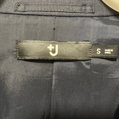【値下げ
】UNIQLO+J スーツ ダークグレーの画像