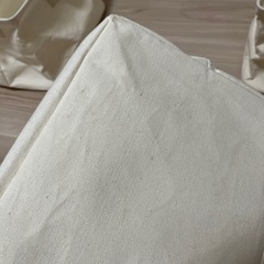 スリーコインズ　キャンバスワイド収納　3つセット　3coins 　不織布　収納ケース　小物  衣類　の画像