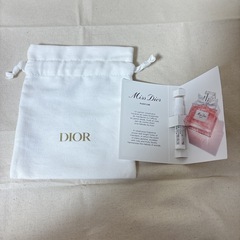 話し合い中Dior ポーチの画像