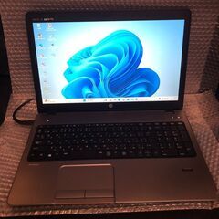 大画面15.6インチ液晶搭載・HP ProBook 450 G1・Win11＋Office・即使用可の画像