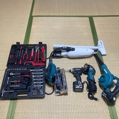 マキタ工具セットの画像