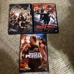 早期に処分します　懐かしのおすすめアクションDVD 3本　　の画像