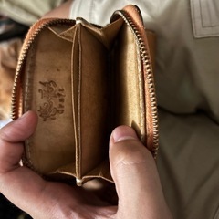 牛革長財布 世界に一つの画像