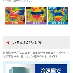 【未使用新品】スマートエコアイス　ポーチ付き　スカイブルーの画像
