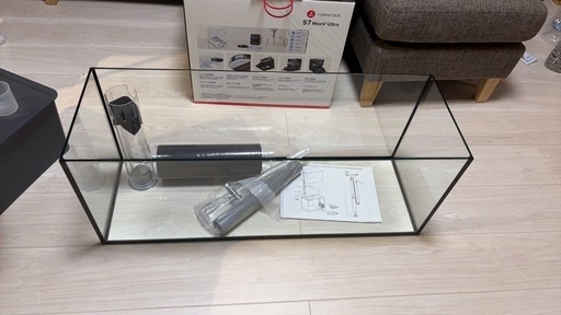【新品】オーバーフロー水槽セット  900×300×360㎜　ホワイト