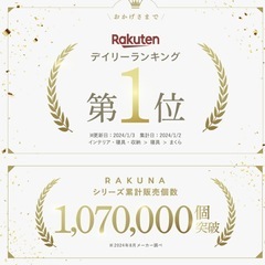 RAKUNA NEW 整体枕　整体枕　ストレートネック改善　サポート枕の画像