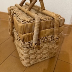 籐かご
の画像