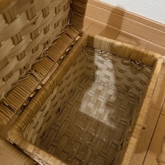 籐かご
の画像