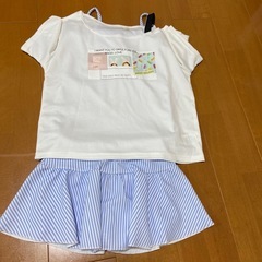 女の子　新品　水着　150の画像